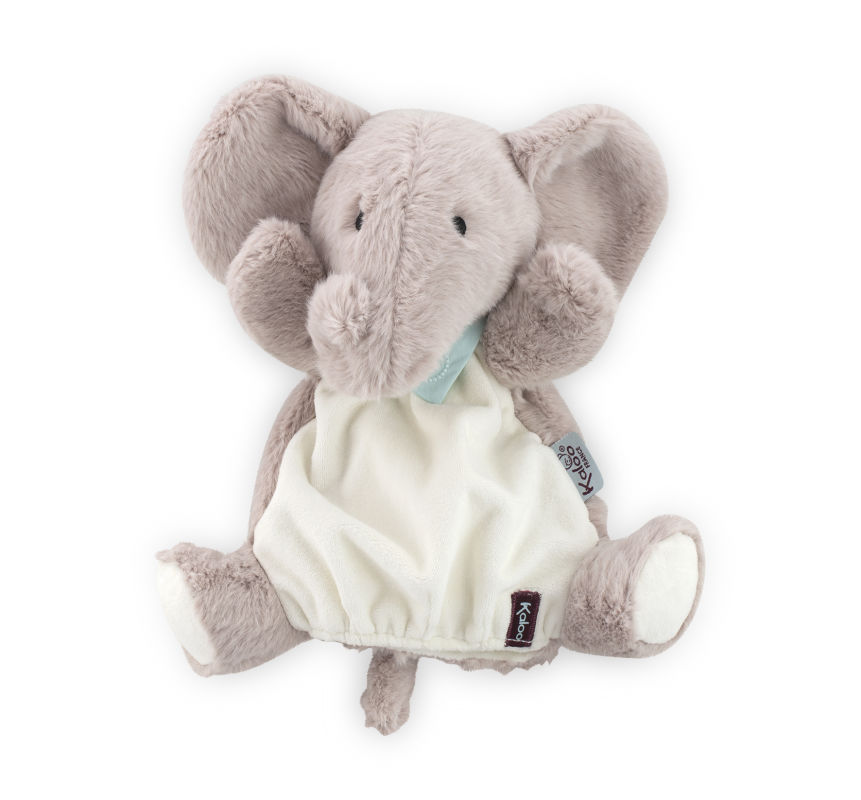  les amis peanut elephant handpuppet beige 